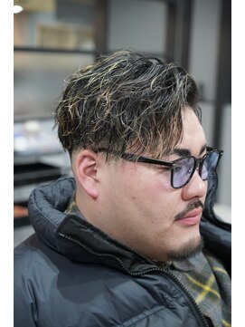 アビールブレ 新潟万代(ABEY LEVRAI) 新潟ツイストスパイラル　新潟メンズパーマ　マッシュパーマ