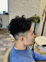 スタッカートアットヘアー(staccato@hair)&nbsp;ツーブロックのパーマ