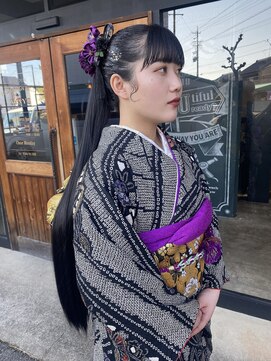 アム(am) 成人式ヘアセット