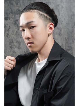 プレミアムバーバー 目黒店(PREMIUM BARBER produce by HIRO GINZA) ナチュラルフェードマンバン