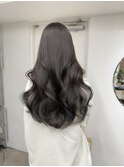 アッシュベージュ×レイヤーカット