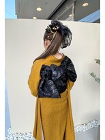 マロウ ヘア(Mallow hair)&nbsp;【晴れやかな日に】華やかに可愛くアップスタイル＋振袖お着付け