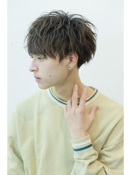 リップス 二子玉川店 (LIPPS) 前下がりマッシュ ツーブロ 刈り上げ