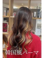 アミー 池袋(Ammy)&nbsp;韓国風パーマ｜デジタルパーマ｜コテ巻き風パーマ｜韓国ヘア