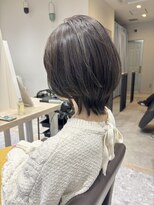 トマト(TOMTO)&nbsp;【RYOHEI】ボブルフ_レイヤーカット_ウルフカット_グレージュ