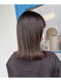 似合わせカットメルティカラー着物フェミニンロング