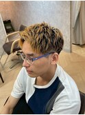 サーフカール/スパイキーショート/ブルーブラック/本八幡