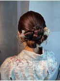 【カチモリ】結婚式/浴衣/着付/銀座/ヘアセット/アレンジ
