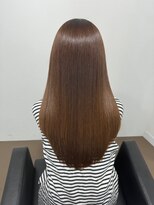 イオエ 西梅田(ioe)&nbsp;ブリーチなしカラー/髪質改善/ミルクティーベージュ/小顔へア