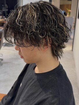 リコ ヘアアンドリラクゼーション 名駅店(LICO HAIR＆RELAXATION) 【人気No.1】波巻きスパイラルパーマ×ハイライト/名駅/名古屋