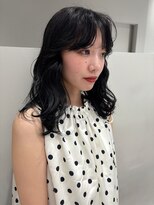 ソル 栄矢場町(SOL) 黒髪 レイヤー 艶ヘア