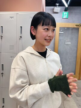 アマーク(a mark) 【松本 華】minibob