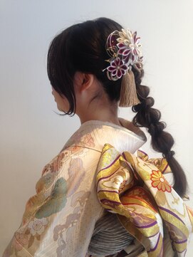 フォークロア 本店(Folk Lore) ゆるふわ編みおろしヘアセット