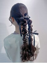 ヘアセット専門店 ナゴミ 池袋店(nagomi)&nbsp;編みおろし