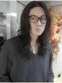 メンズロングパーマ