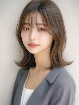 Lien【4月15日オープン（予定）】の写真/【柏原駅徒歩4分】自宅でも扱いやすい。計算されたカットでサロン帰りの仕上がりが続くスタイルへ。