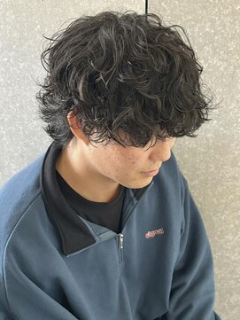 ニアウ 太田店(Niau) アイブロウシャドウパーマメンズパーマ波巻きスパイラルパーマ