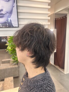 ソレアメンズ(solea men's) 襟足ありシャドウパーマ