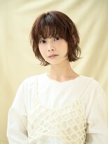 ピークアブー アヴェダ アトレ恵比寿(PEEK-A-BOO AVEDA)&nbsp;大人可愛いショートボブパーマ 佐藤優太
