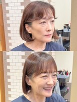 ピノ ヘアー(Pino hair)&nbsp;縮毛矯正×顔周りカット