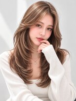 エフ 西大寺(ef)&nbsp;韓国風レイヤーカットで大人可愛いセミロング