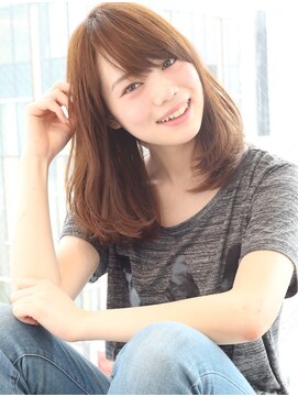 サンド 銀座(sand) 【sand JYO】前髪おろし流しラフミディアム