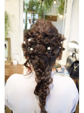 ヘアサロン テラス(Hair salon TERRACE.) クラシカルあみあみSET。