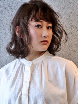 アンフェインド02(UNFEIGNED 02) 黒髪カタログ/クラゲヘアー/オリーブグレー/伏見/栄