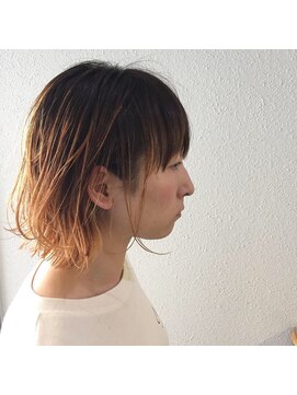 ヘアアンドスペース ベロン(hair&space velon) クレイジーミディアムボブ