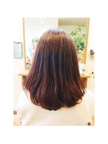 キキ 美容室(KIKI)&nbsp;ピンクベージュカラー