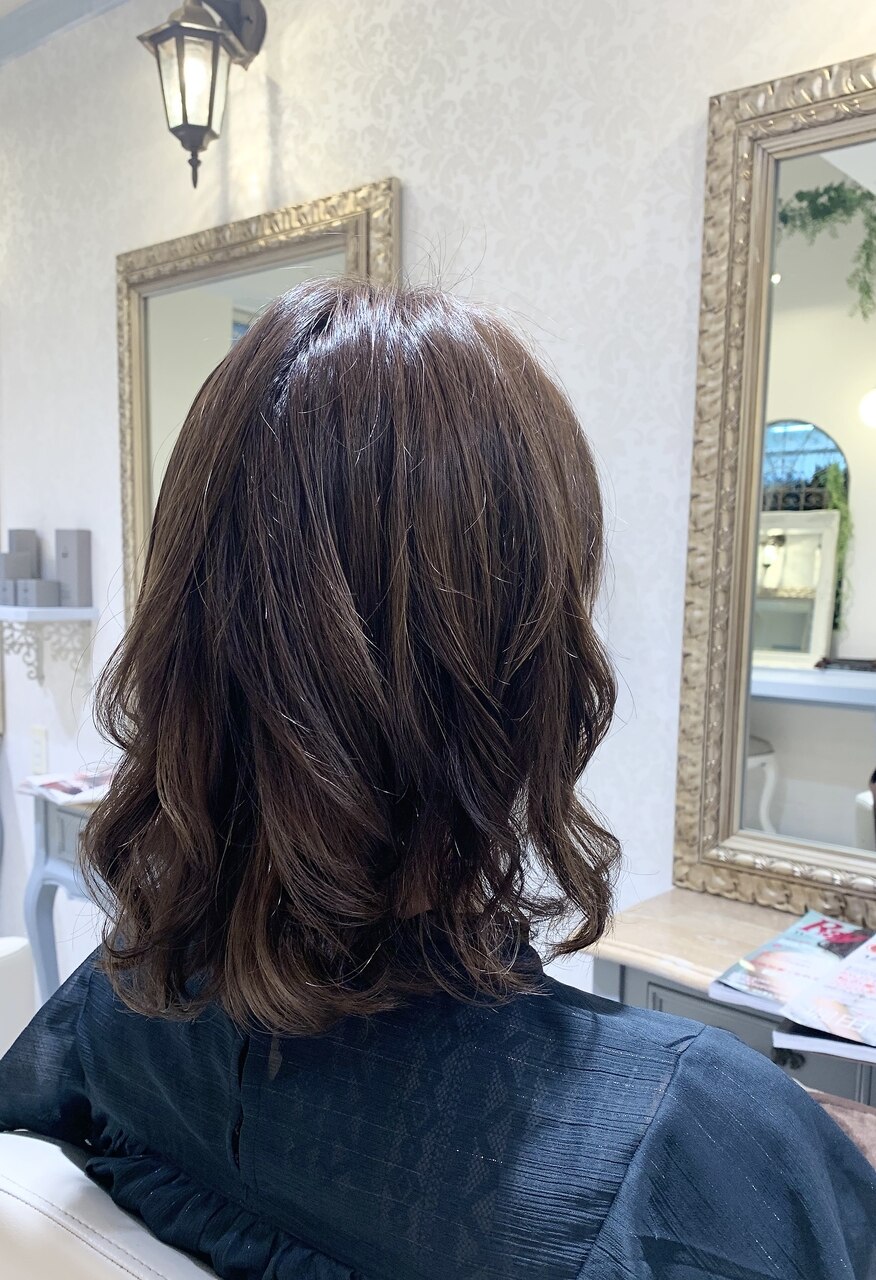 oOコテ巻き風ゆるふわパーマOoデジタルパーマ 大宮：L091633120｜ラ