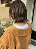 ボブ×シナモングレージュ_TREAT浦安