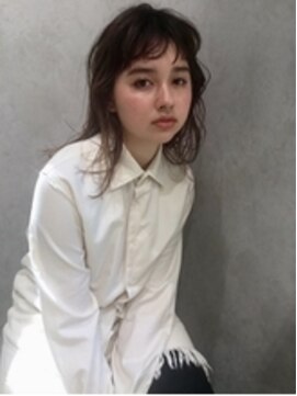 クレアール 大井町(CREAR) 【CREAR大井町】小顔セミウェットウェーブ×オリーブカラー