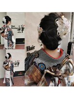 禅 新神野店(ZEN) 成人式アップ着付け