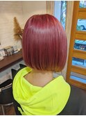 #ダブルカラー#ハイトーンカラー#ピンクカラー