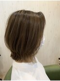 切りっぱなし大人スタイル
