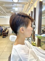 ヘアアーク(HAIR arc) かりあげ#ツーブロック#メンズライク#ハンサムショート#くびれ