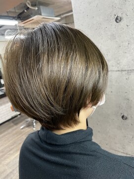 ジュノヘアーアンドアイラッシュ あざみ野(juno hair&eyelash) ショートボブ