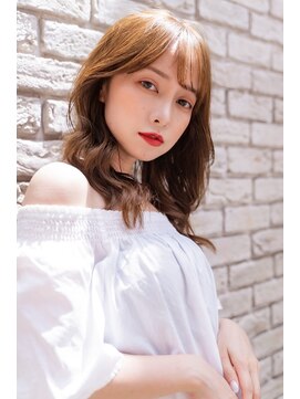 エース (ACE) ACE 横浜 マロンベージュ×ゆるふわカール