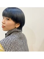アローズソワン(HELLO'S SOIN)&nbsp;オシャレ女子はネイビーショート！　3/５