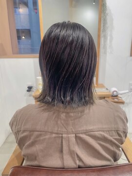 サロン(SALON) 『SALON』20代30代40代大人可愛いぱつっとミディ　青木晃平