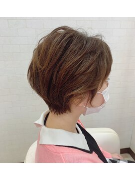 リップソウル(RIP SOUL) 《リップソウル》 大人ショート☆サイドハイライトカラー