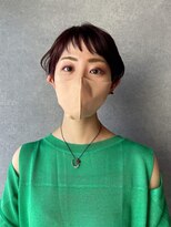 イトシテ&nbsp;ピンクブラウン×マッシュショート【本多身和子】