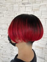 デビュー ヘアーメイク&nbsp;ハンサムショートグラデーションカラー