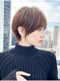 顔まわりレイヤー　マッシュボブ　似合わせカット　大場猛　