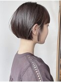 【morio 原宿】ミニボブ　切りっぱなしボブ