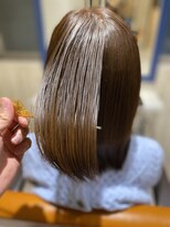 リオールヘア 北千住(LIOR.HAIR)&nbsp;大人かわいい光り輝く髪質改善ヘアエステ小顔美髪グレージュ