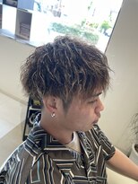 クロス(cross)&nbsp;ツイストパーマ×マッシュ