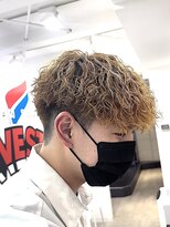 オーシャントーキョー ウエスト 心斎橋(OCEAN TOKYO WEST) 波巻きパーマメンズツイストスパイラルパーマツーブロック