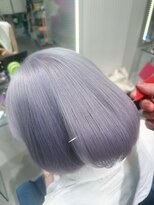 ボックスミコ(Box mico.)&nbsp;【透明感カラー】お人形さんのようなホワイトシルバー☆